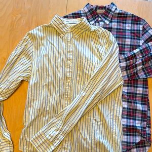 J crew Classic Fit Broken In Oxford Shirts- (medium and Small) NWOT